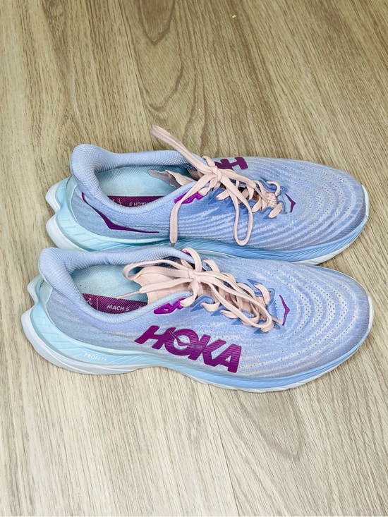 Hoka Shoes - Hoka Mach 5 Running Shoes Light Purple Women’s Sz 8.5B Outdoor Running *FAIR